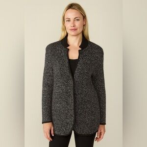 Talbots Pure Merino Wool Sweater Jacket XL